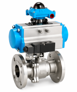PNEUMATIC OPERATED Flanged End Ball Valve